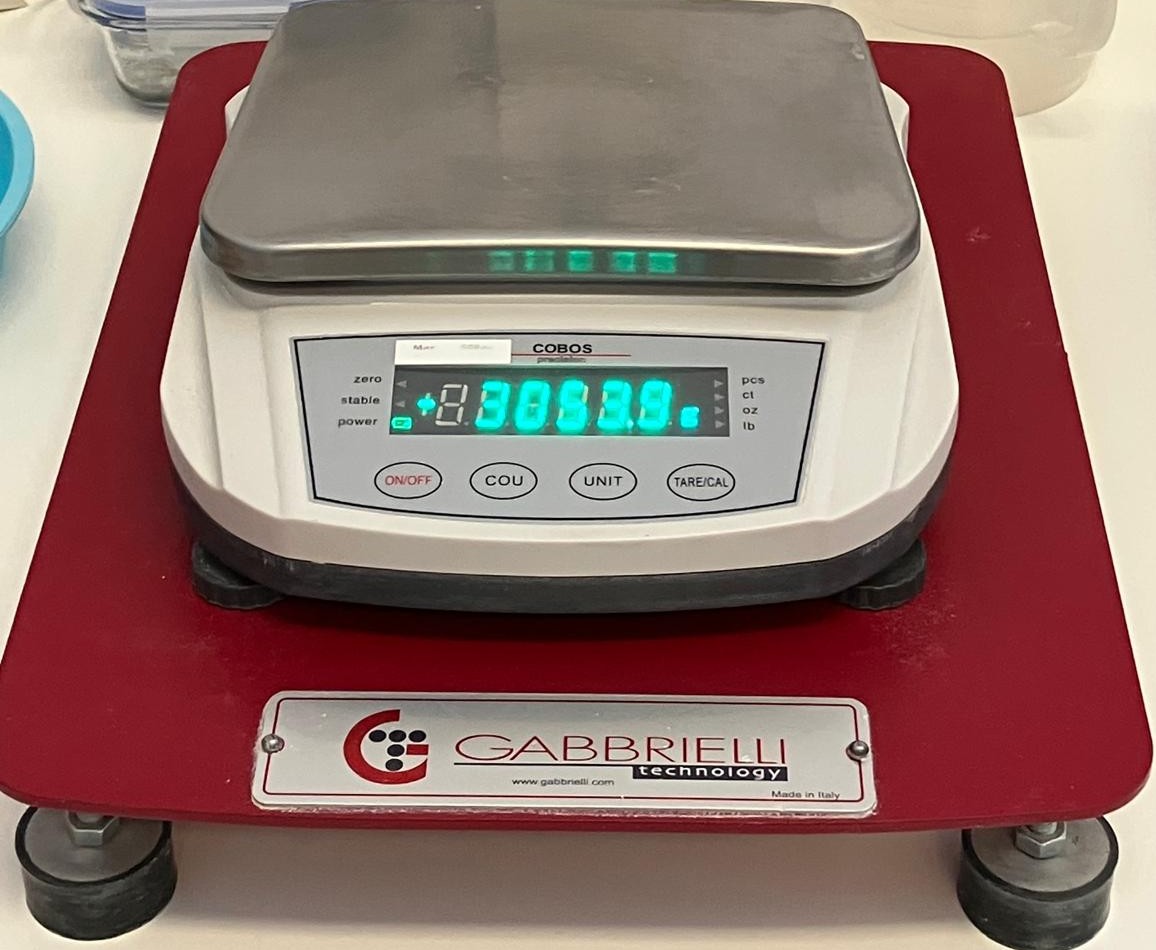 Báscula de precisión